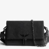 Zadig&Voltaire Rocky Soft Savage Bag Black New