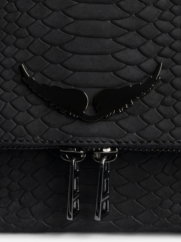 Zadig&Voltaire Rocky Soft Savage Bag Black New
