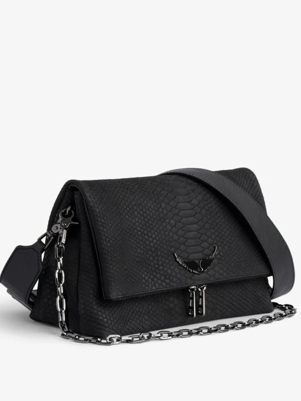 Zadig&Voltaire Rocky Soft Savage Bag Black New