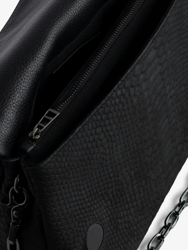 Zadig&Voltaire Rocky Soft Savage Bag Black New