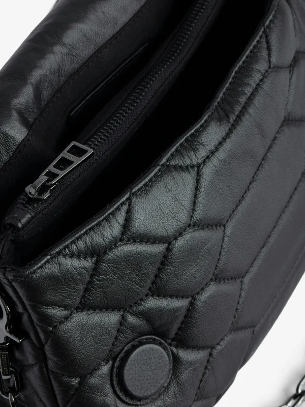 Zadig&Voltaire Rocky XL Mat Scale Bag Black Discount