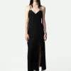 Zadig&Voltaire Rohal Silk Jacquard Dress Black Flash Sale