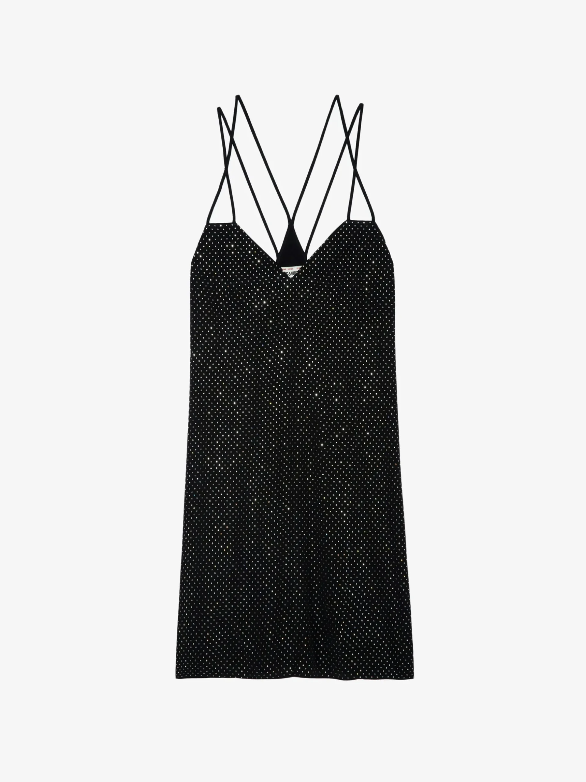 rohana_diamant_silk_dress_4.webp Zadig&Voltaire Rohana Diamanté Silk Dress Black Hot