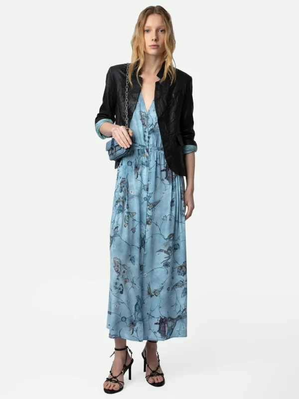 Zadig&Voltaire Rolanys Silk Dress Glacier Online