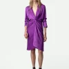 Zadig&Voltaire Rozo Satin Dress Goa Outlet