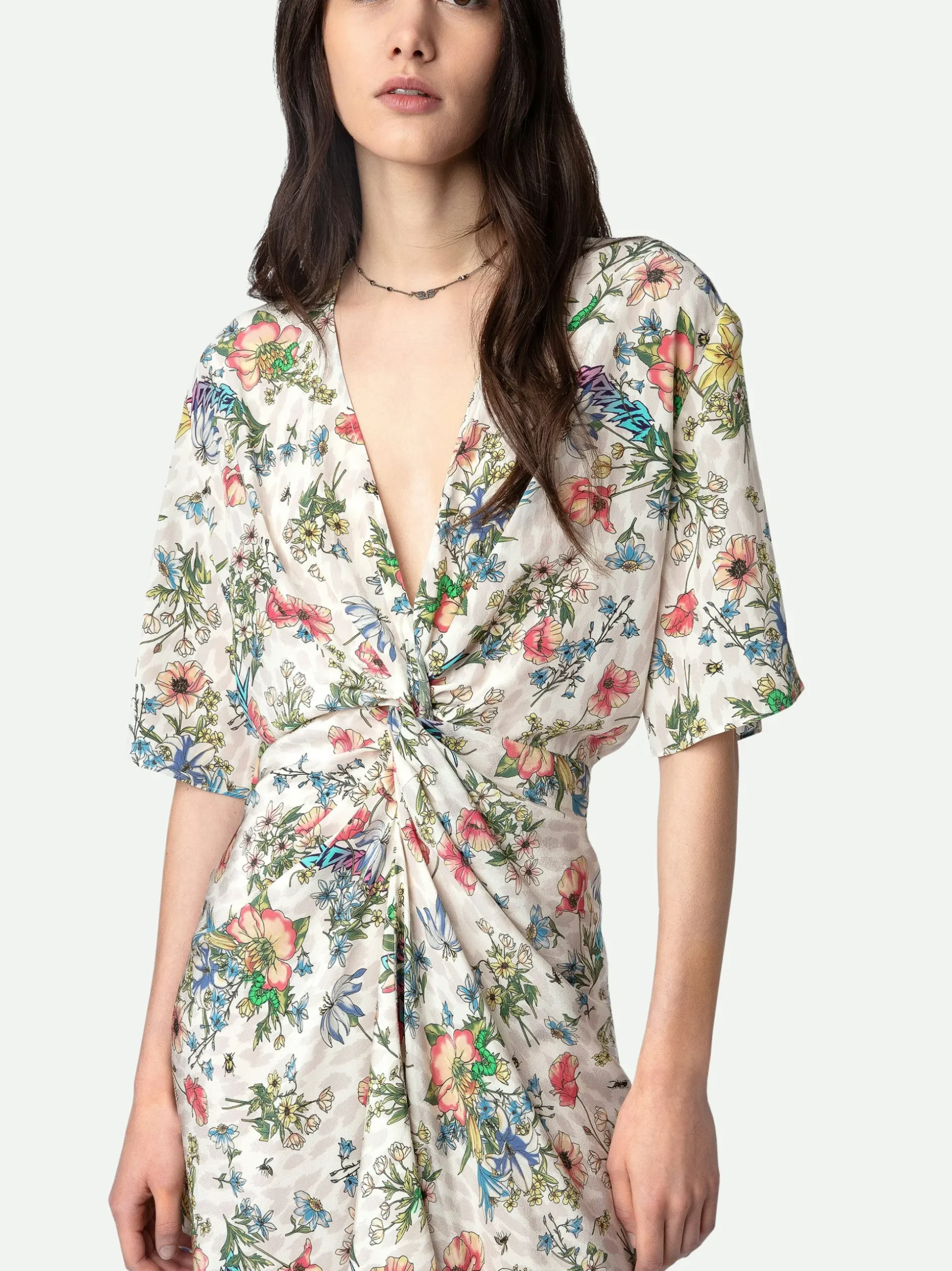 rozom_silk_dress_4.webp Zadig&Voltaire Rozom Silk Dress Vanille Best Sale