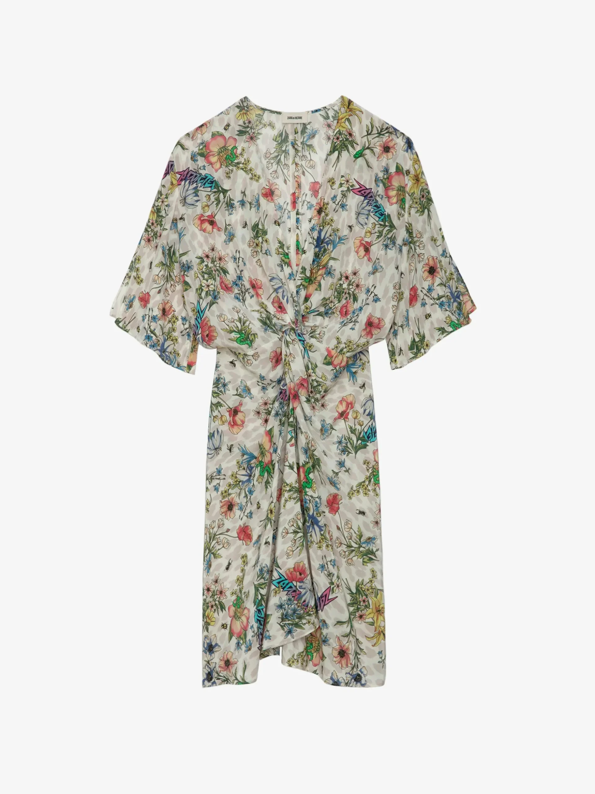 rozom_silk_dress_5.webp Zadig&Voltaire Rozom Silk Dress Vanille Best Sale