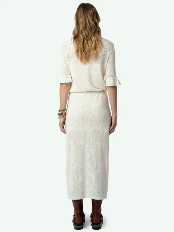 Zadig&Voltaire Salmy Wings Dress Ecru Best