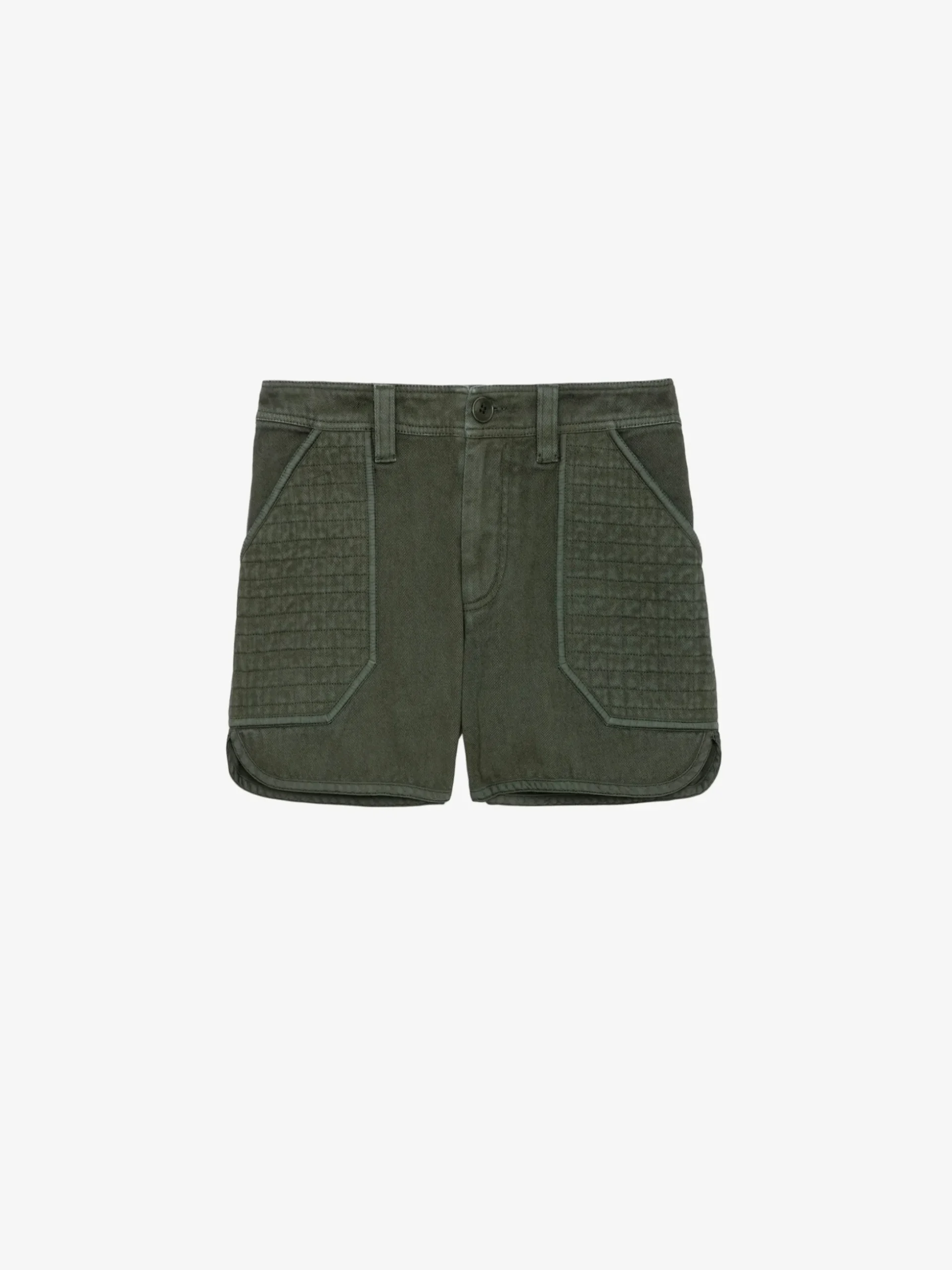 sei_shorts_5.webp Zadig&Voltaire Sei Shorts Kaki Discount