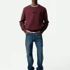 Zadig&Voltaire Simba Sweatshirt Cherry red Outlet