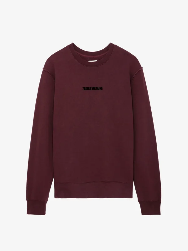 Zadig&Voltaire Simba Sweatshirt Cherry red Outlet