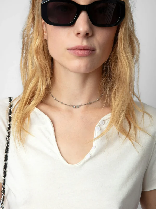 Zadig&Voltaire Skull Fishnet Tunisien Judo Shop