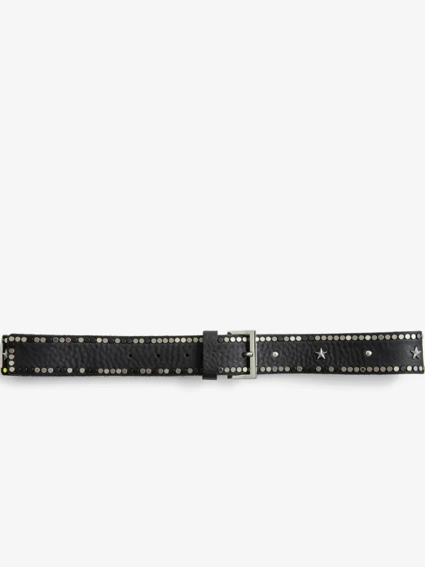 Zadig&Voltaire Starlight Belt Black Cheap
