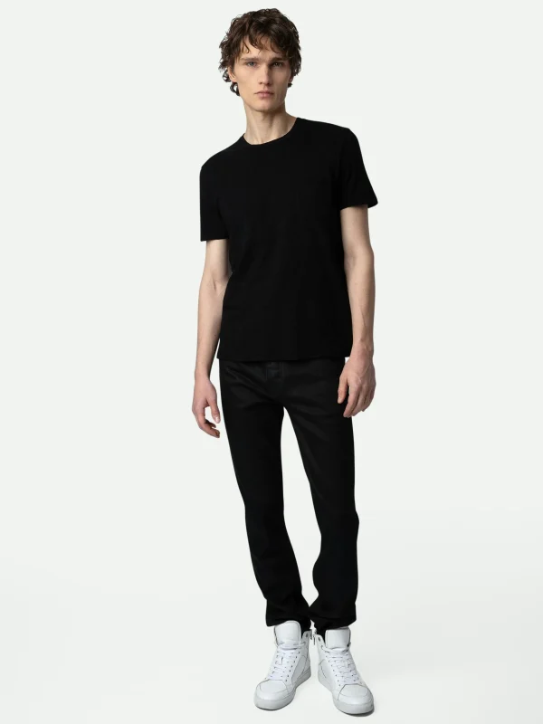 Zadig&Voltaire Stockholm T-Shirt Black Discount