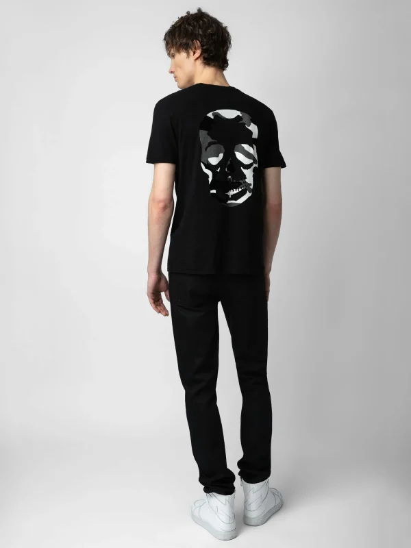 Zadig&Voltaire Stockholm T-Shirt Black Discount
