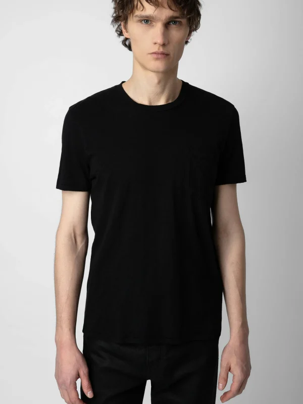 Zadig&Voltaire Stockholm T-Shirt Black Discount