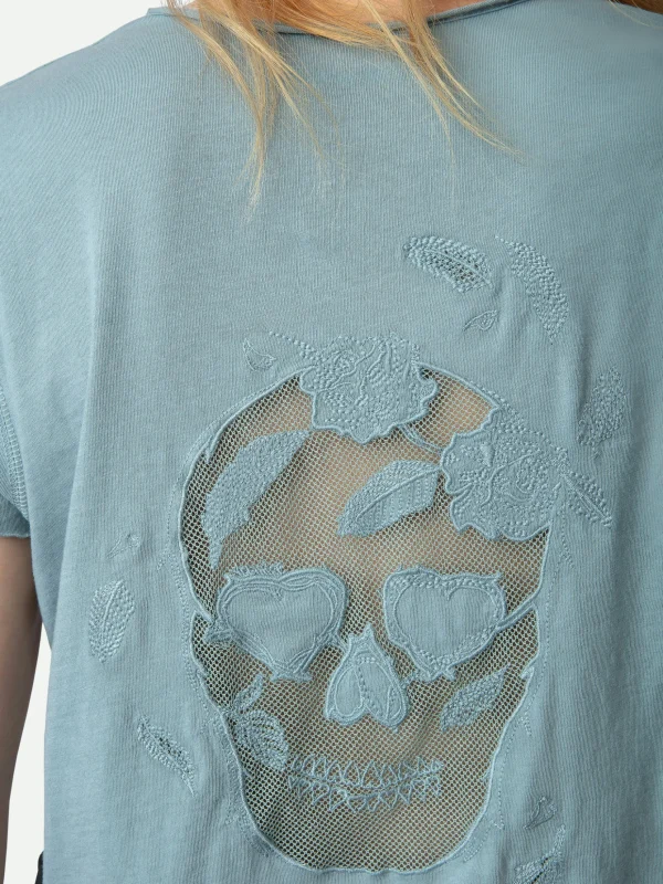 Zadig&Voltaire Story Fishnet T-shirt Glacier Store