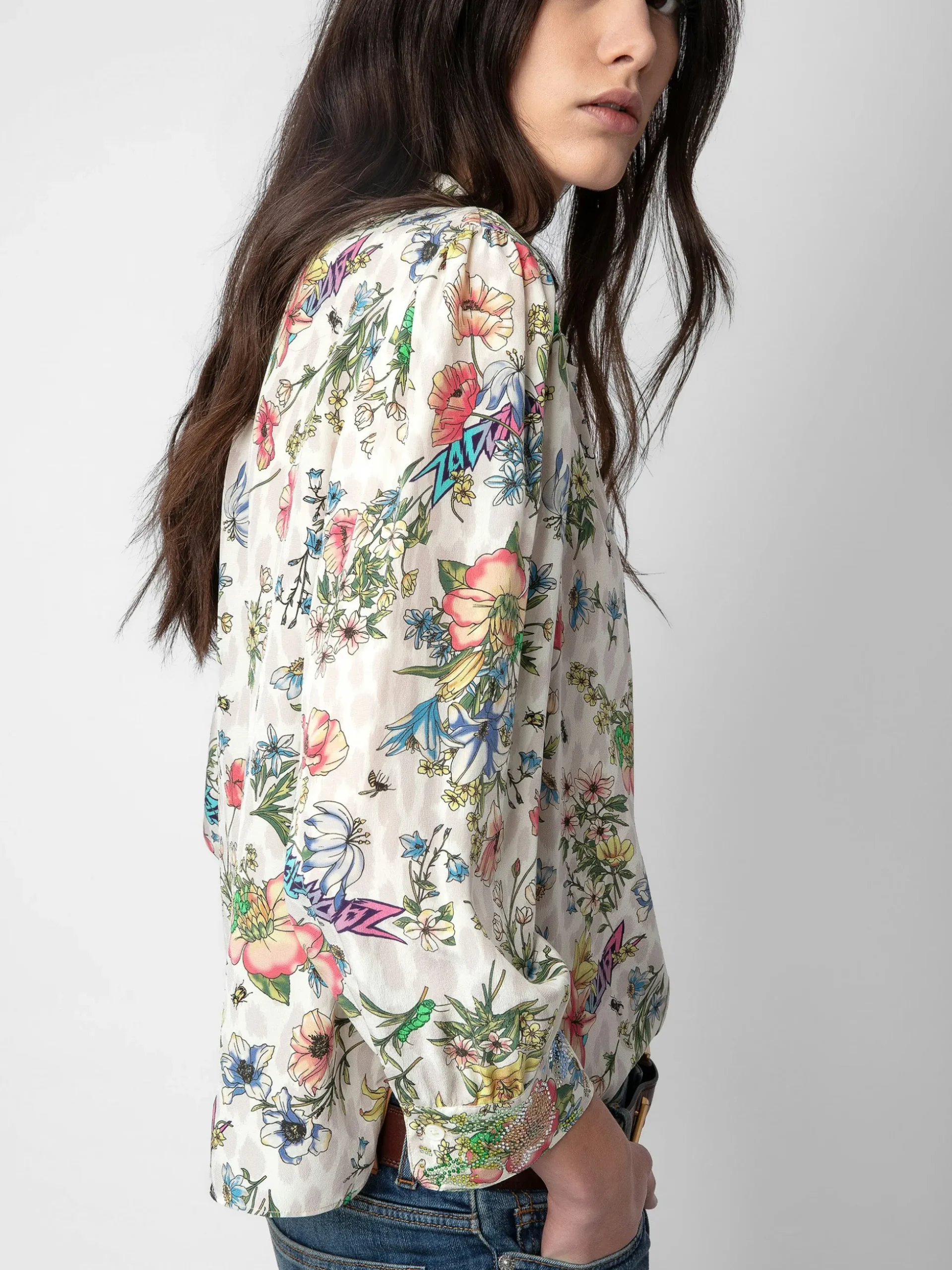 tadeo_diamant_silk_blouse_2.webp Zadig&Voltaire Tadeo Diamanté Silk Blouse Vanille Flash Sale