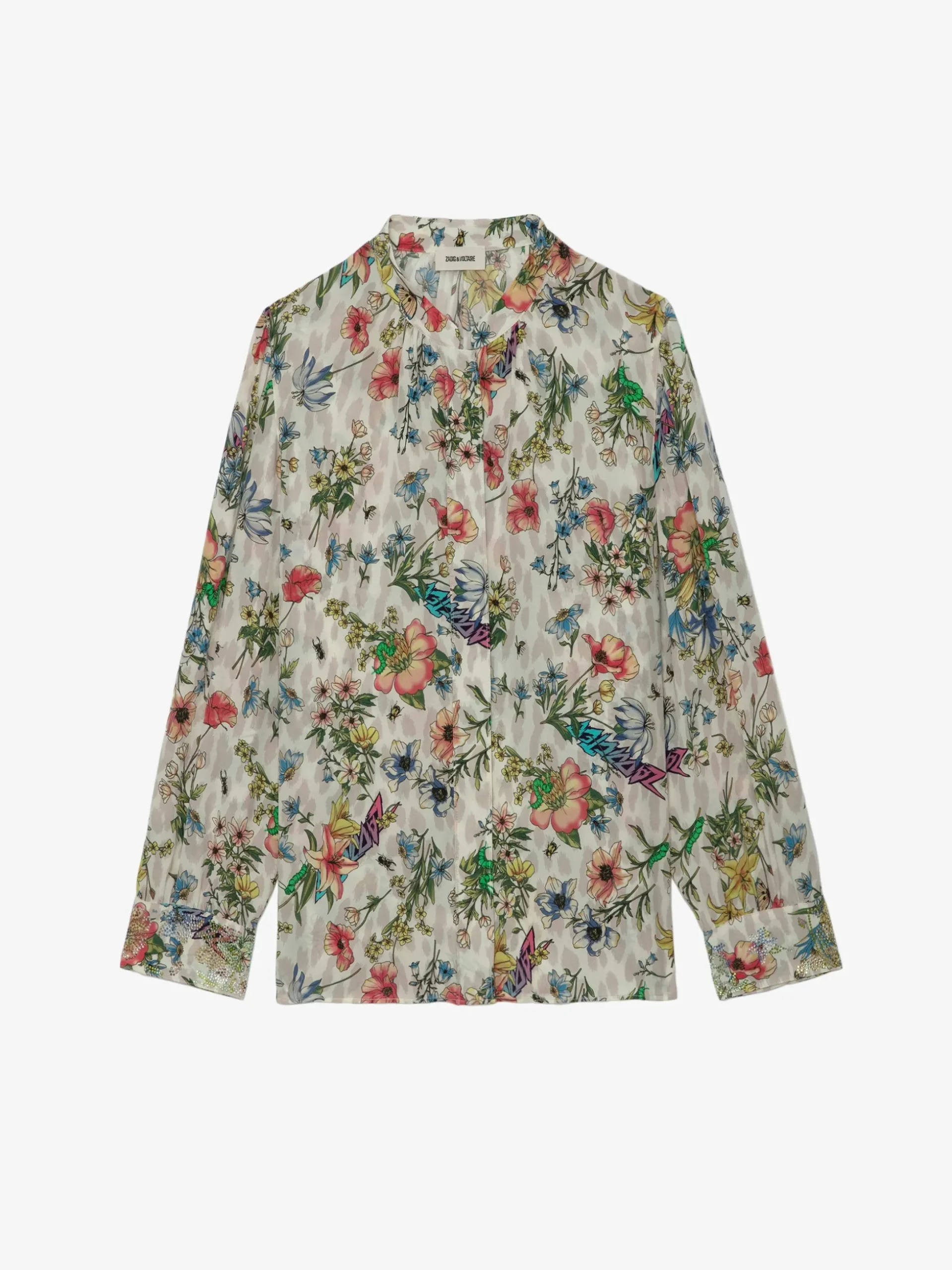 tadeo_diamant_silk_blouse_6.webp Zadig&Voltaire Tadeo Diamanté Silk Blouse Vanille Flash Sale