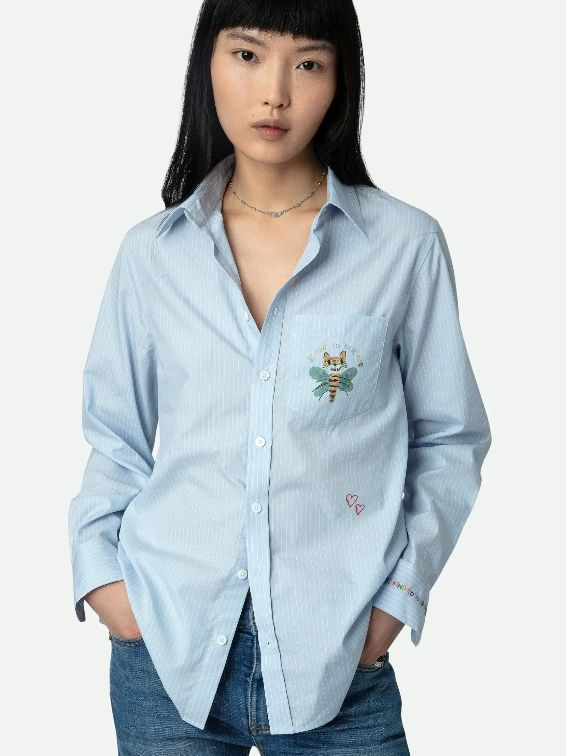 taskiz_shirt_5.webp Zadig&Voltaire Taskiz Shirt Blue Best Sale