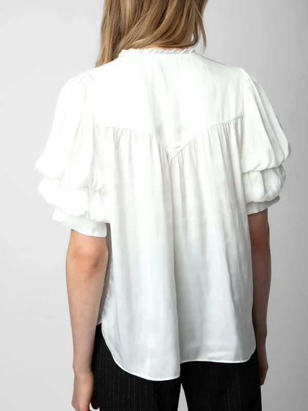 Zadig&Voltaire Taste Satin Top Judo Cheap