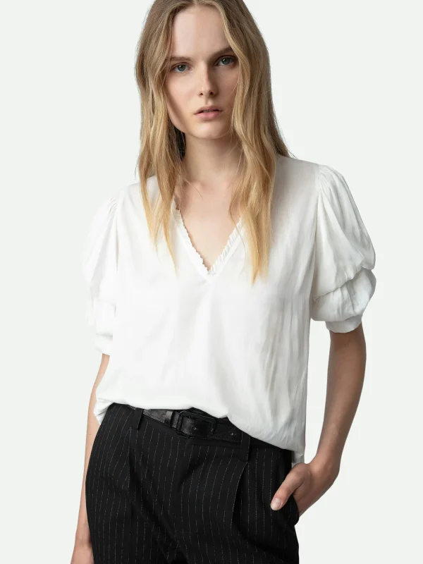 Zadig&Voltaire Taste Satin Top Judo Cheap