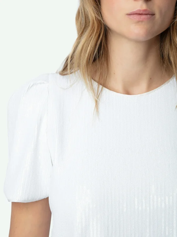Zadig&Voltaire Tchao Sequin Top Judo Outlet