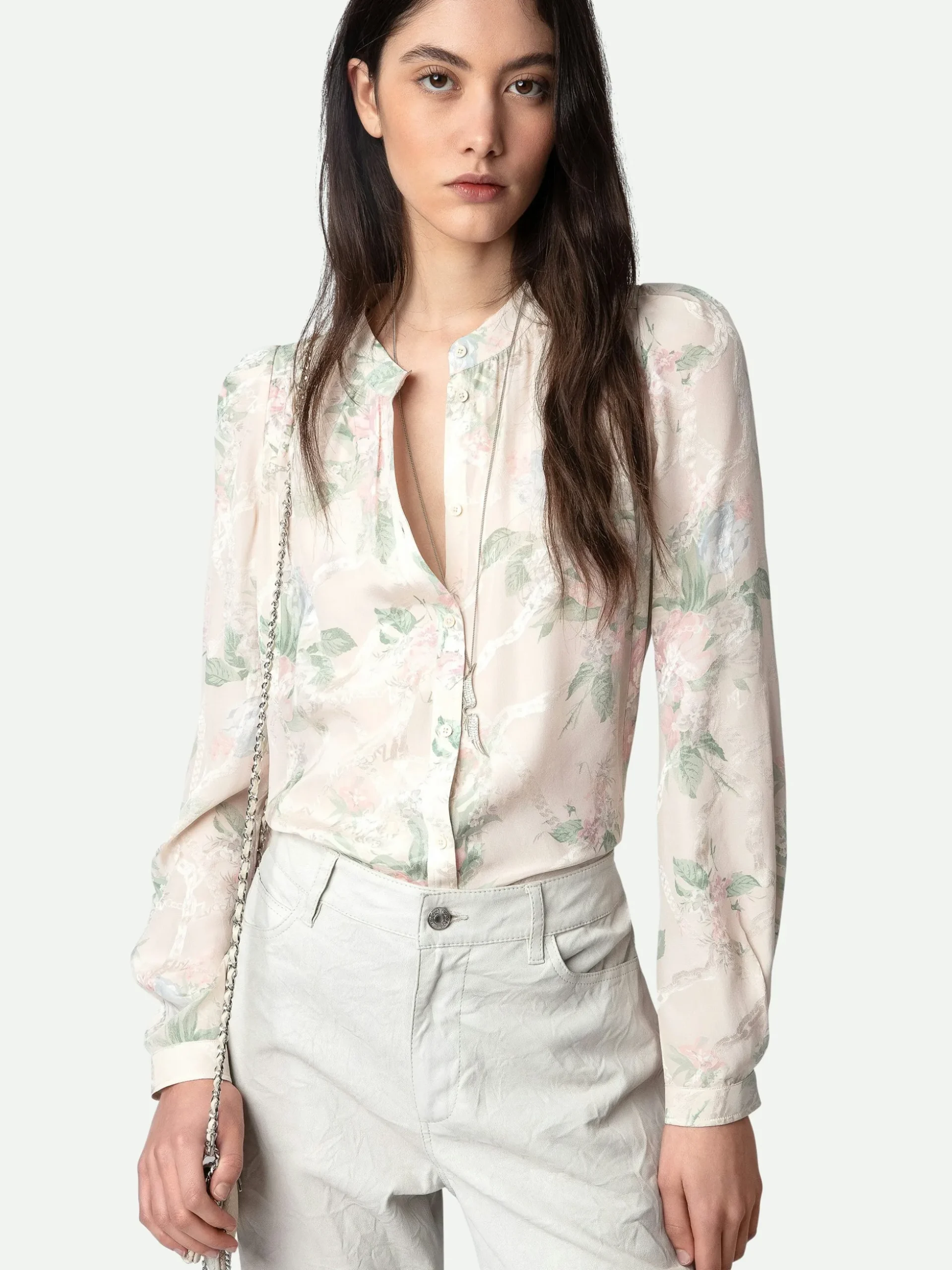 tchin_satin_blouse_4-2.webp Zadig&Voltaire Tchin Satin Blouse Mastic Sale