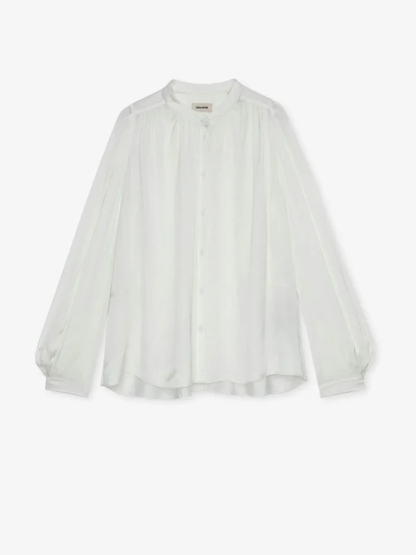 Zadig&Voltaire Tchin Satin Blouse Judo Flash Sale