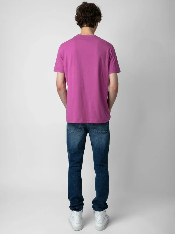 Zadig&Voltaire Ted Photoprint T-shirt Anemone Outlet