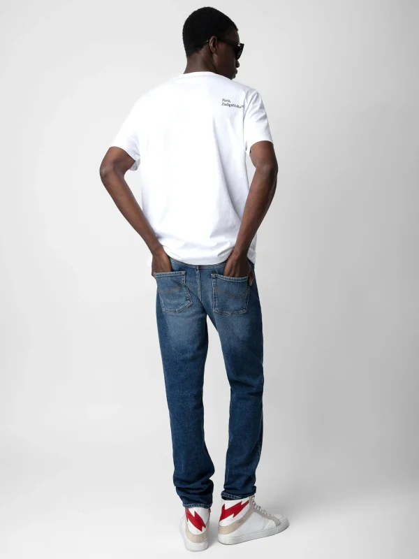 Zadig&Voltaire Ted Photoprint T-shirt White Best Sale