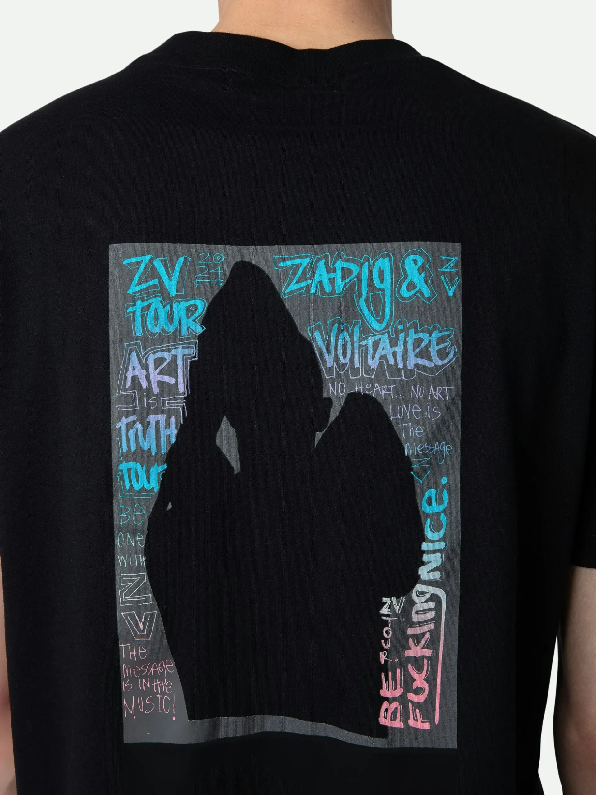 ted_photoprint_tshirt_4.webp Zadig&Voltaire Ted Photoprint T-shirt Black Hot