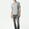 Zadig&Voltaire Ted Tag T-shirt Oyster Cheap