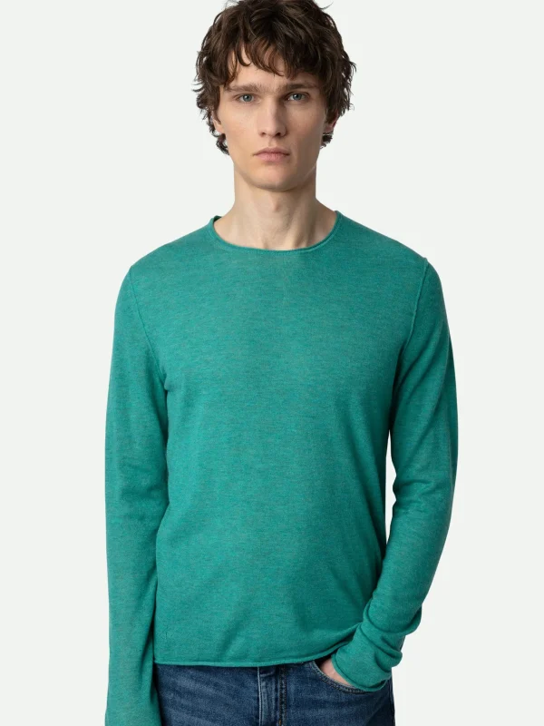 Zadig&Voltaire Teiss Cashmere Sweater Aqua Online