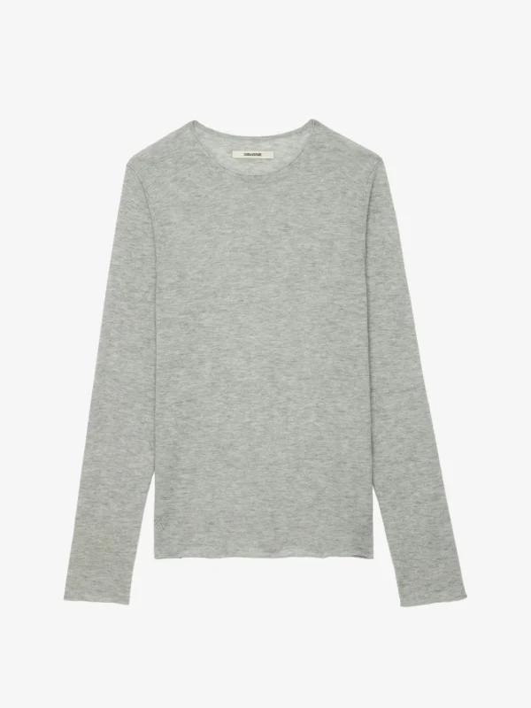 Zadig&Voltaire Teiss Cashmere Sweater Light grey Shop