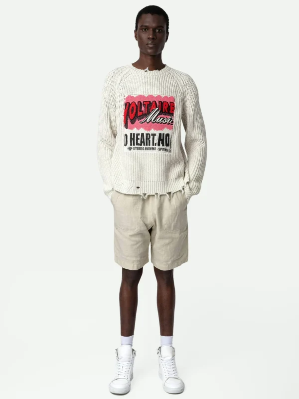 Zadig&Voltaire Tim Sweater Naturel Sale