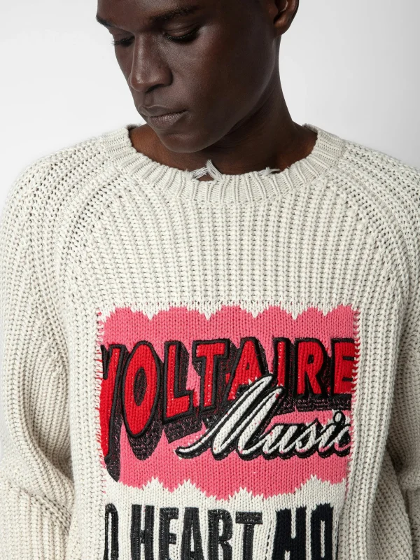 Zadig&Voltaire Tim Sweater Naturel Sale
