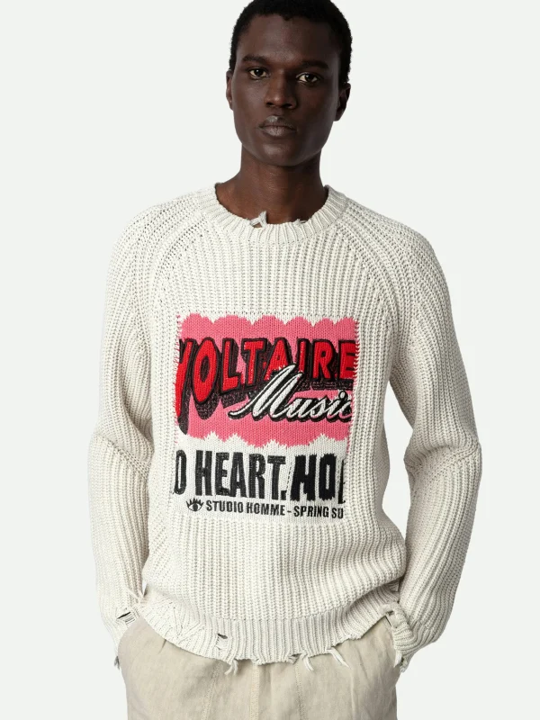 Zadig&Voltaire Tim Sweater Naturel Sale