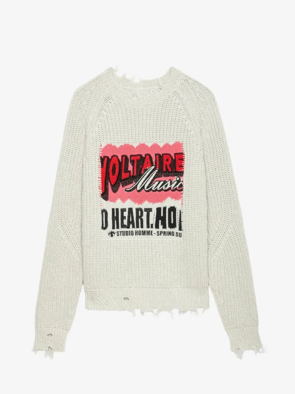 Zadig&Voltaire Tim Sweater Naturel Sale