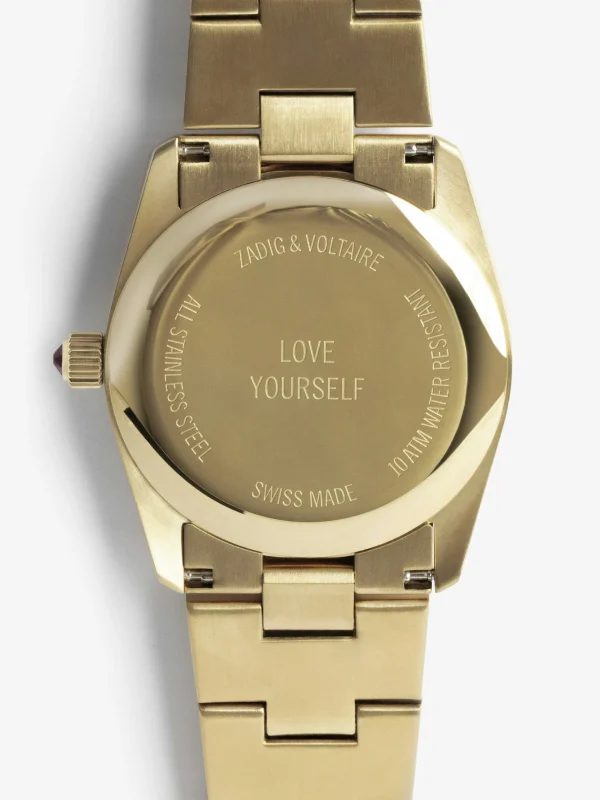 Zadig&Voltaire Time2Love Watch Shiny gold Fashion