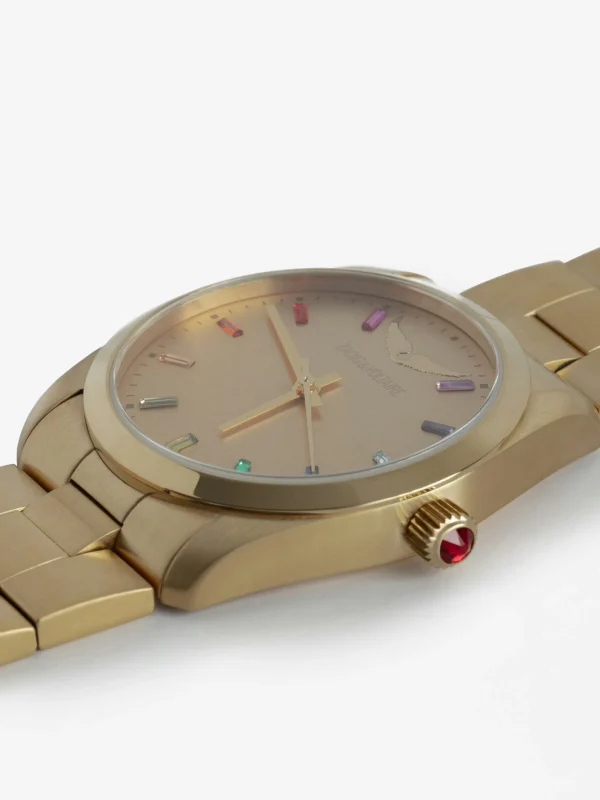 Zadig&Voltaire Time2Love Watch Shiny gold Fashion