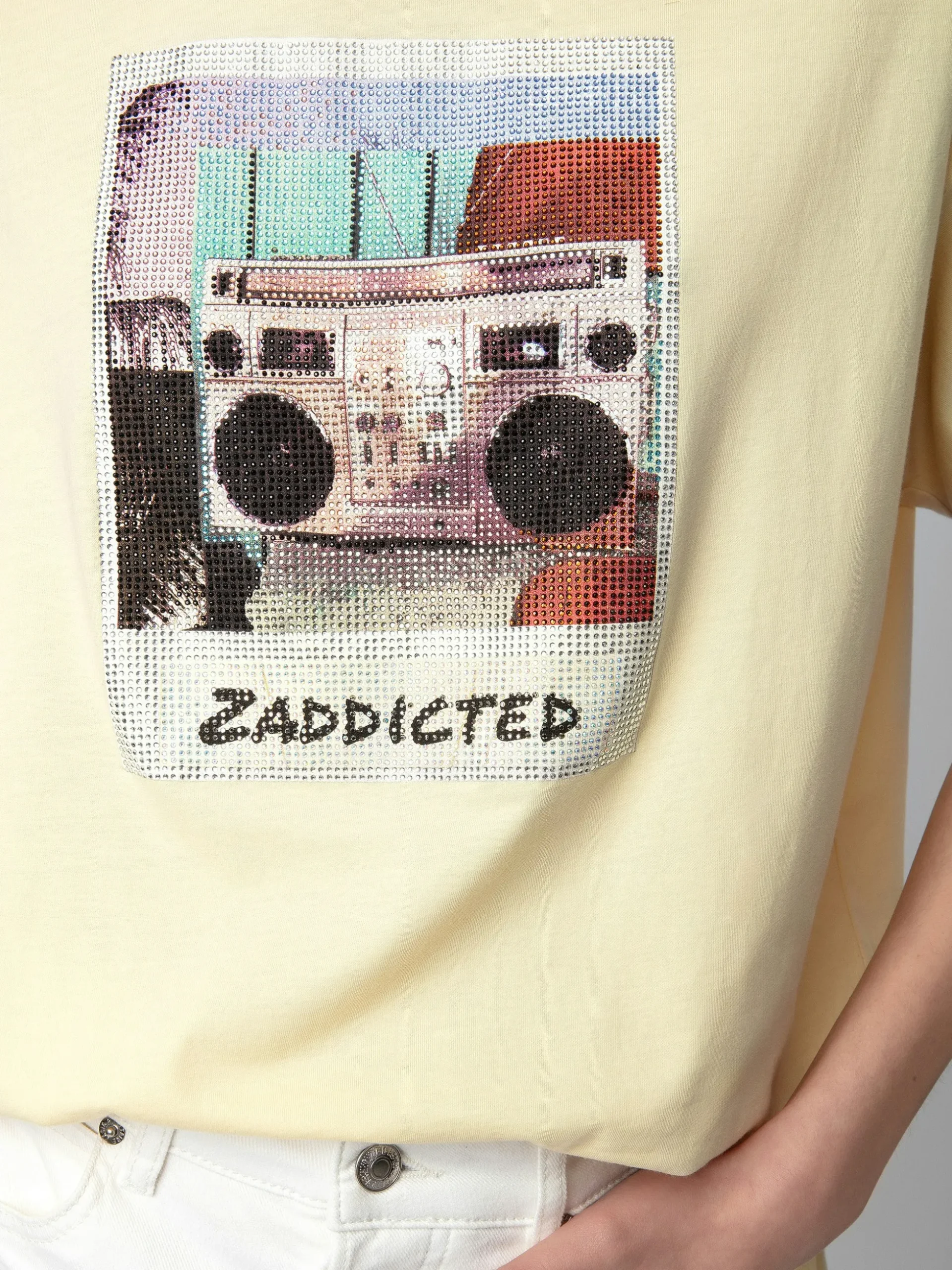 tommer_diamant_photoprint_tshirt_1.webp Zadig&Voltaire Tommer Diamanté Photoprint T-shirt Shea Best Sale
