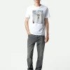 Zadig&Voltaire Tommy Photoprint T-shirt White Shop