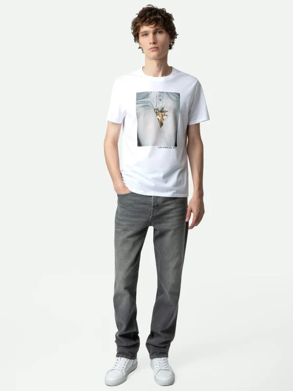 Zadig&Voltaire Tommy Photoprint T-shirt White Shop