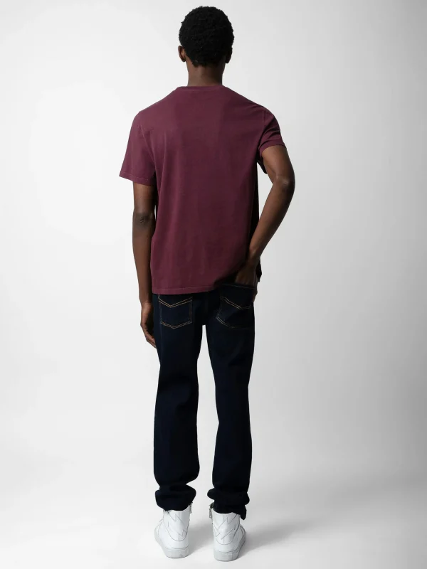 Zadig&Voltaire Tommy Skull XO T-shirt Cherry red Sale