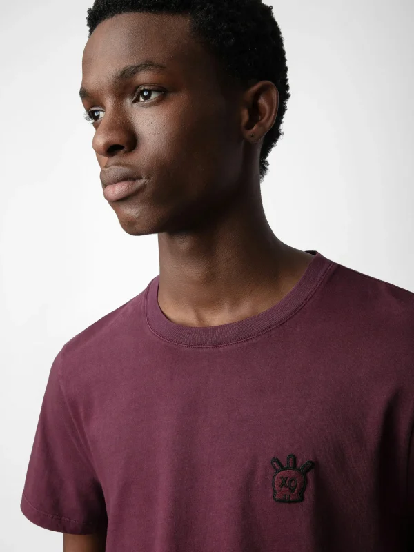 Zadig&Voltaire Tommy Skull XO T-shirt Cherry red Sale