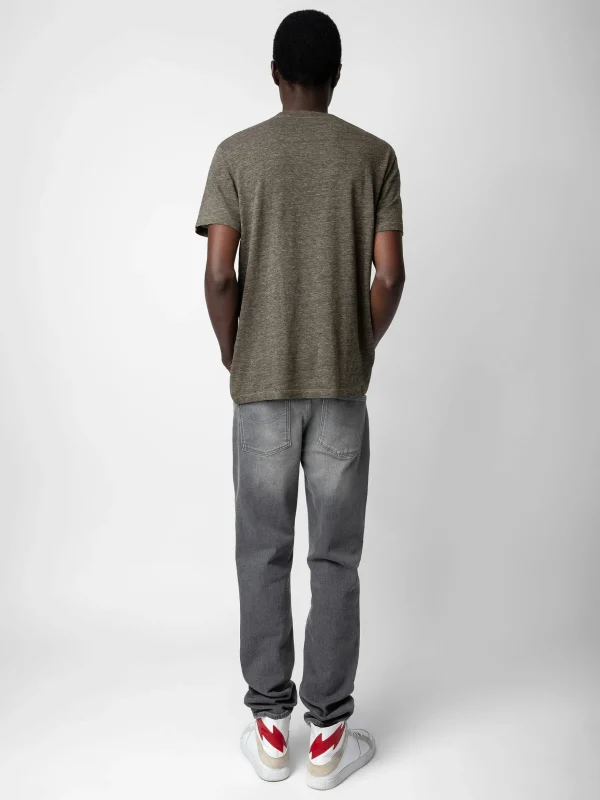Zadig&Voltaire Tommy T-shirt Light beige Outlet