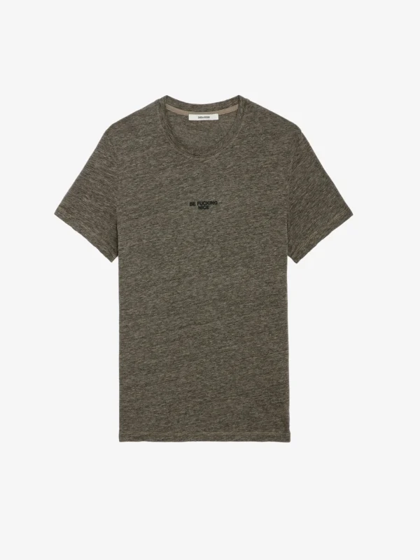 Zadig&Voltaire Tommy T-shirt Light beige Outlet