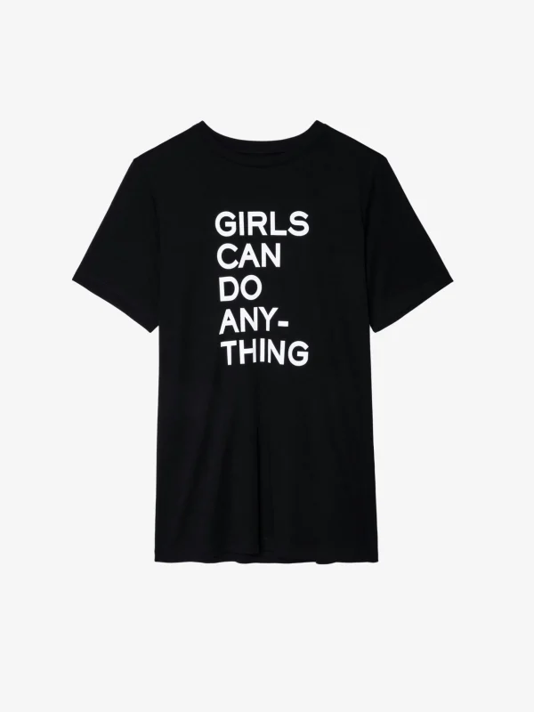 Zadig&Voltaire T-Shirt Bella Black Cheap