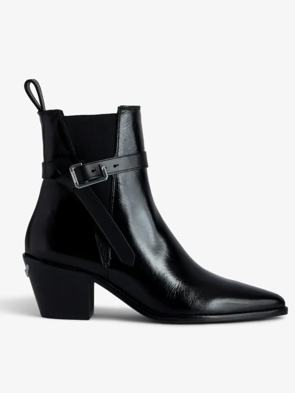 Zadig&Voltaire Tyler Ankle Boots Black Store